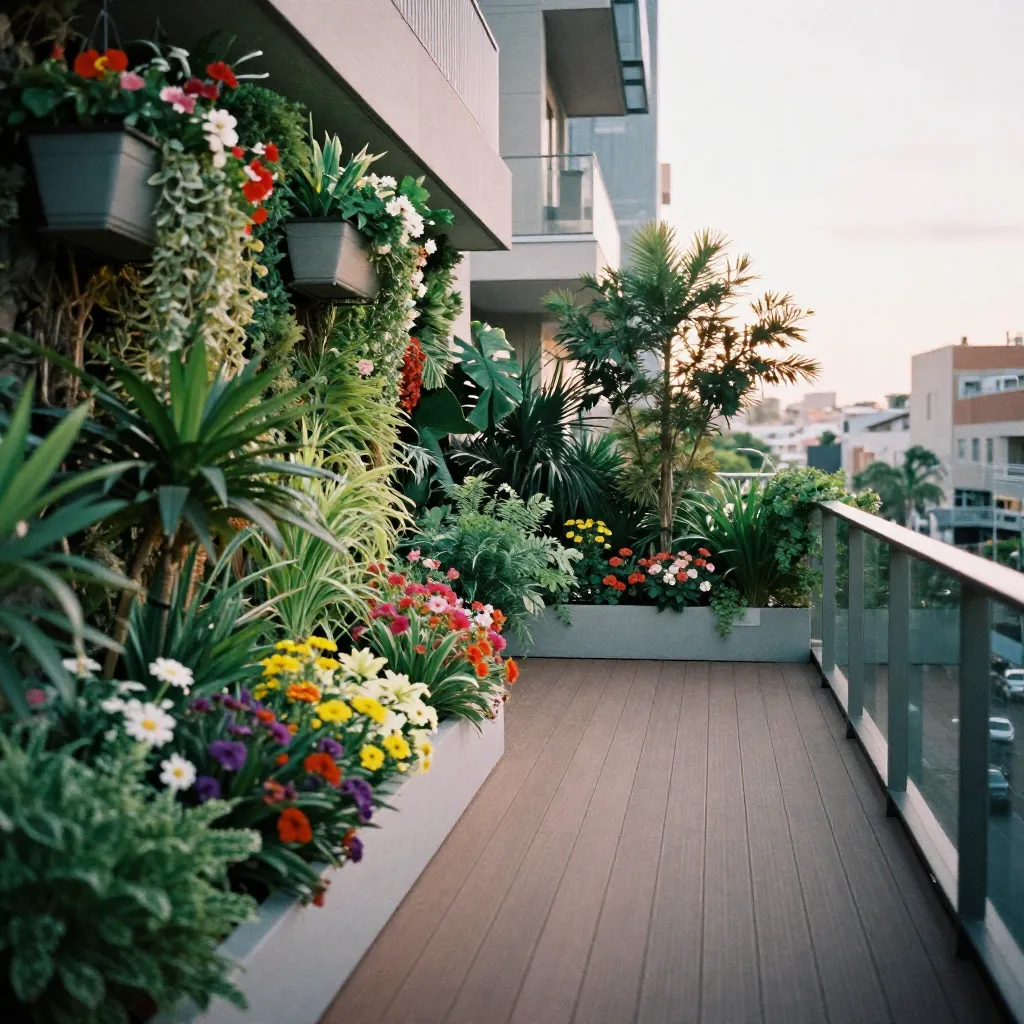 City center balcony transformation