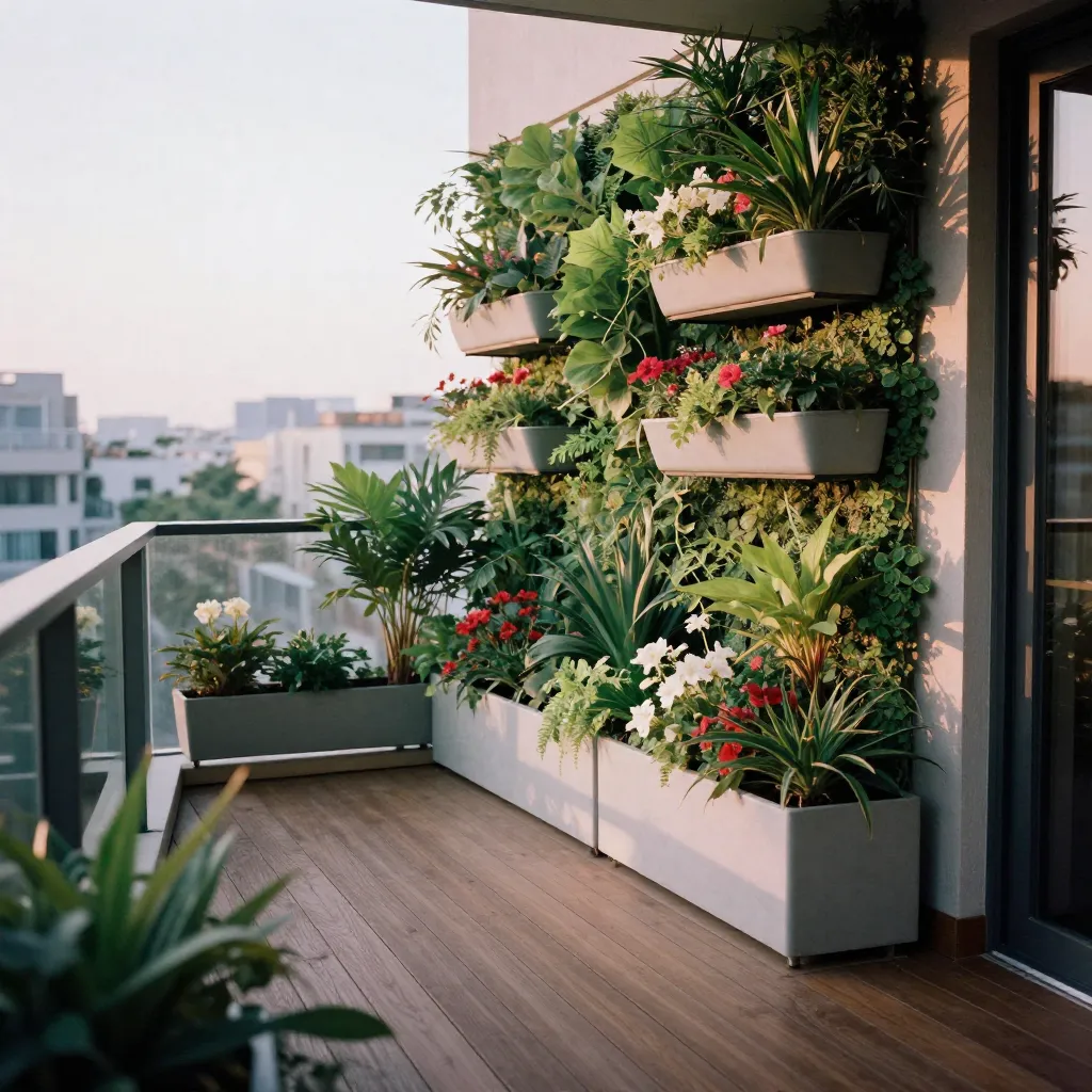 Architectural planting scheme