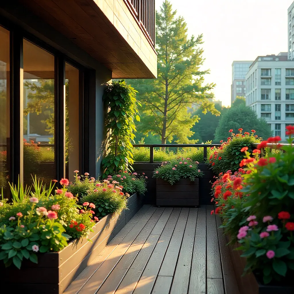 Compact flowering perennials